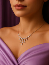 Starlit Cascade Tassel Necklace